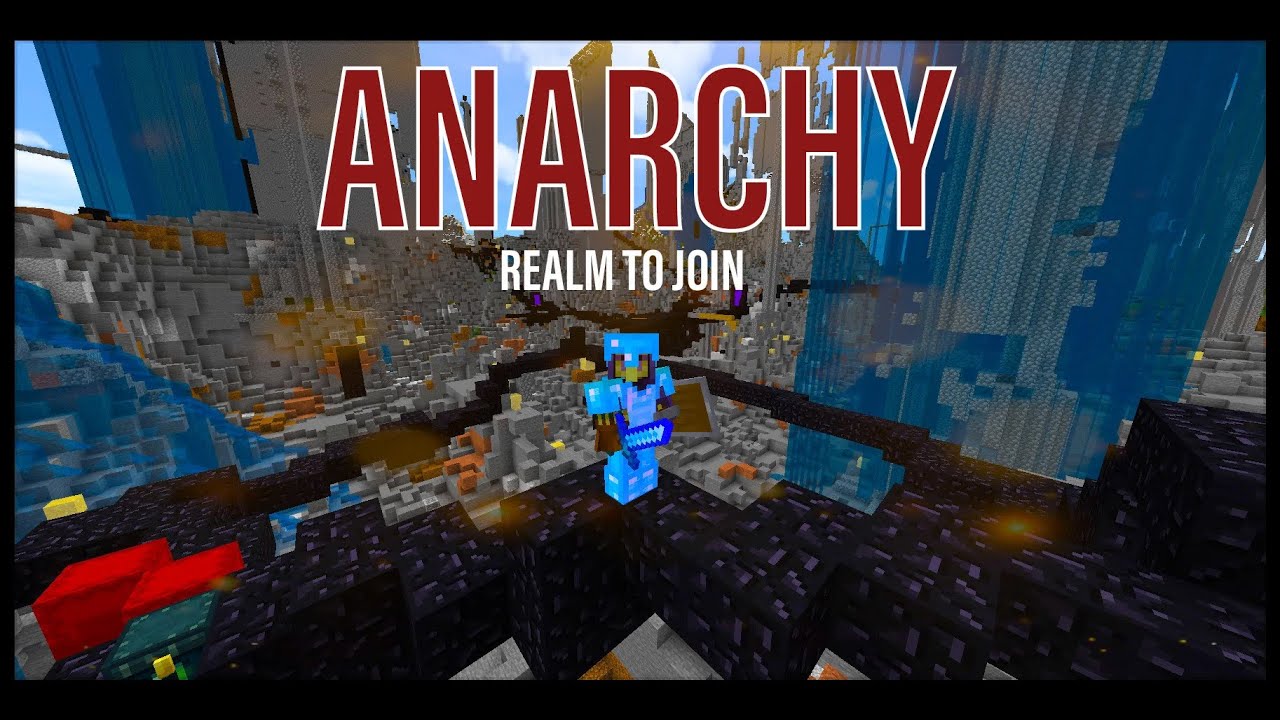 BEST ANARCHY REALM 2B2T ON BEDROCK REALM CODE - YouTube