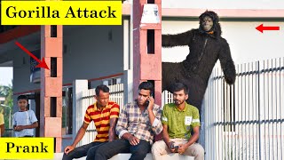 Gorilla Prank FUNNIEST EVER Part 11 | Scary Fake Gorilla Attack Prank by 4 Minute Fun