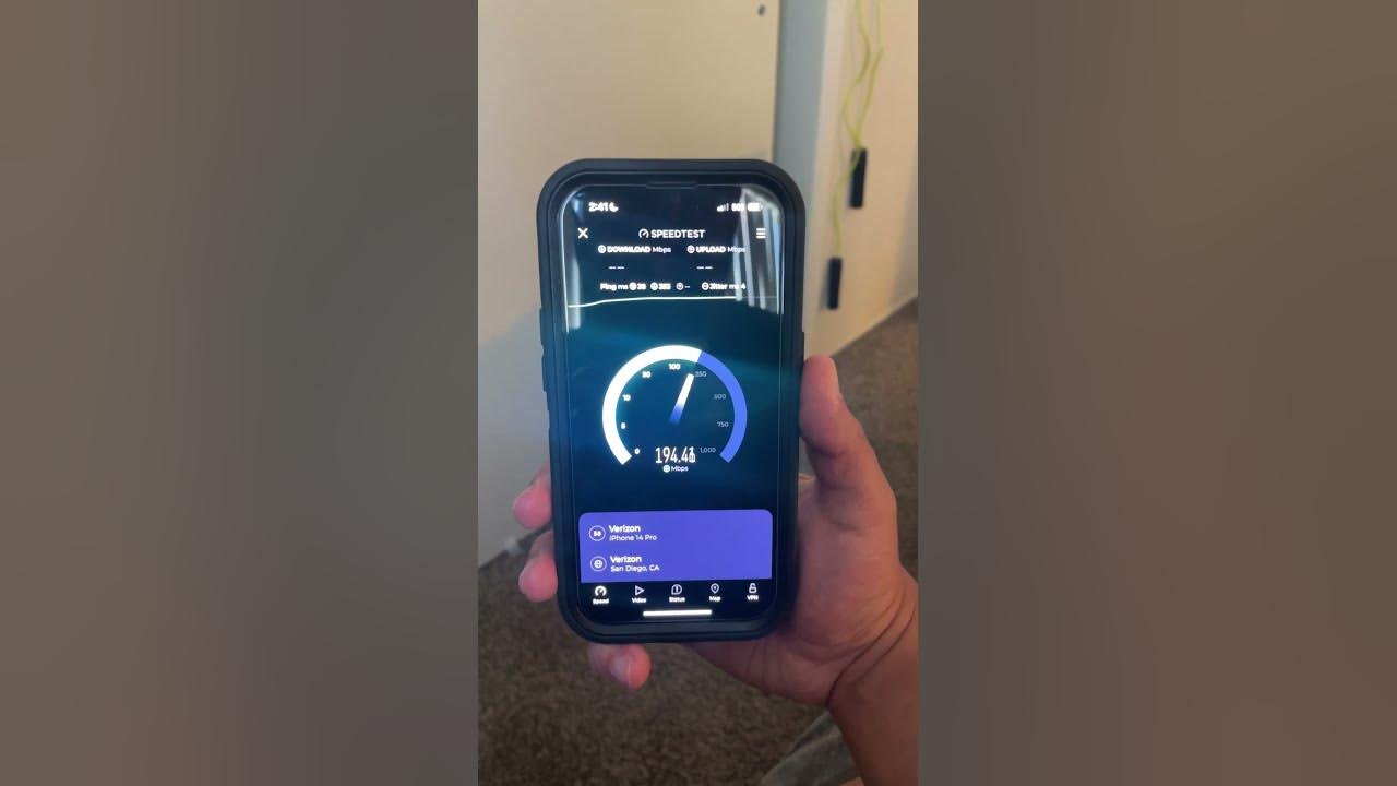 Verizon 5g uw speed test inside my room impressive speeds youtube