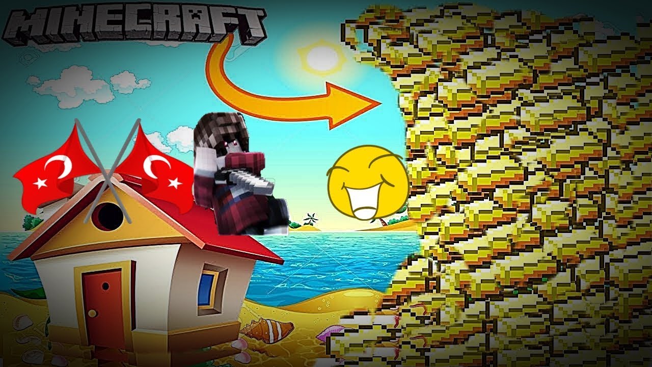 Altın�li TUSUNAMİ VS EV 2 Minecraft YouTube