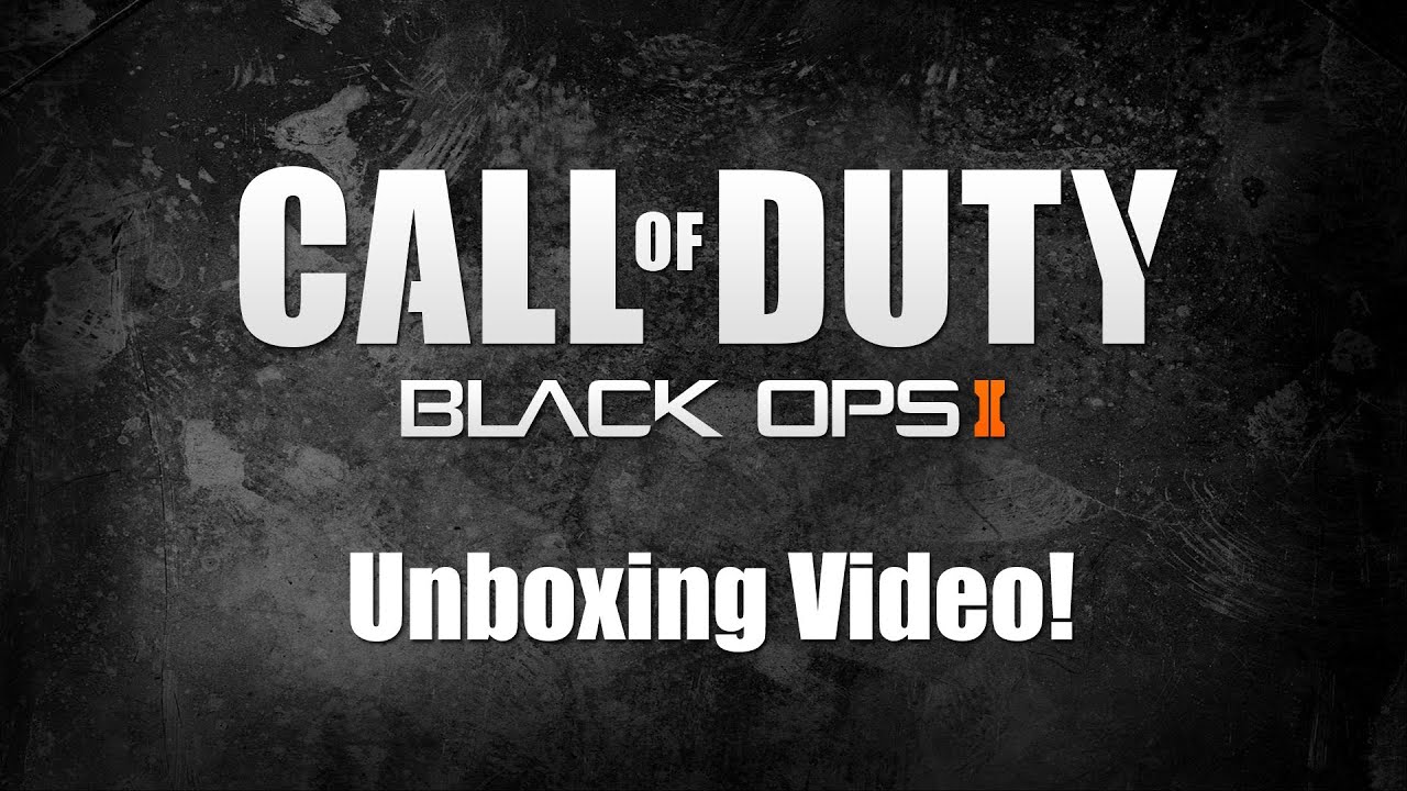 Black Ops 2 Xbox 360 Unboxing Video YouTube