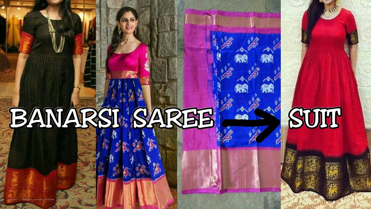 saree suit design