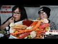 SEAFOOD BOIL, KING CRAB, SNOWCRAB MUKBANG | EATING SHOW | COLLAB WITH MAMA DEE'S WORLD
