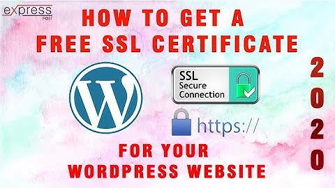 Free SSL Certificate Wordpress | Cloudflare | GoDaddy | Update 2020