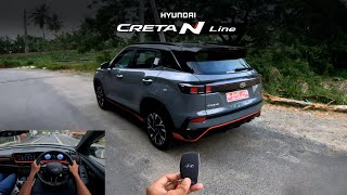 2024 HYUNDAI CRETA N LINE (N10 DCT)  POV Test Drive #37 | ENJE