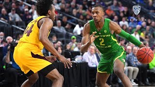 2019 Pac12 Men's Basketball Tournament: No. 6 seed Oregon edges No. 2 Arizona State, will face...