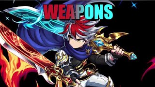 Brave Frontier 2: Weapons