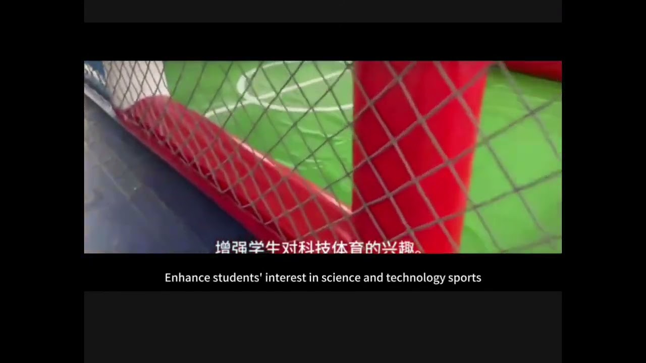 🎥 Discover the magic behind our football drone's inflatable arena!