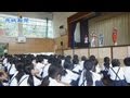 イバライガーが非行防止教室 水戸市立笠原小学校