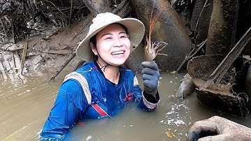 Lần Đầu Bắt Được Tôm Càng Cảm Xúc Của Vợ /Đạt Nguyễn Cần Giờ