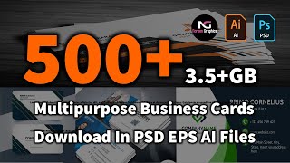 500+ Multipurpose Business Cards Templates Download in PSD EPS and AI Files | Noreen Graphics |