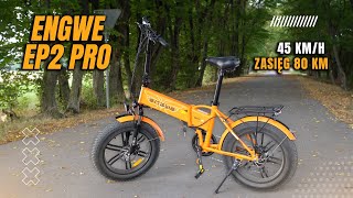 SKŁADANY ROWER ELEKTRYCZNY za 4000 zł | Engwe EP2 Pro