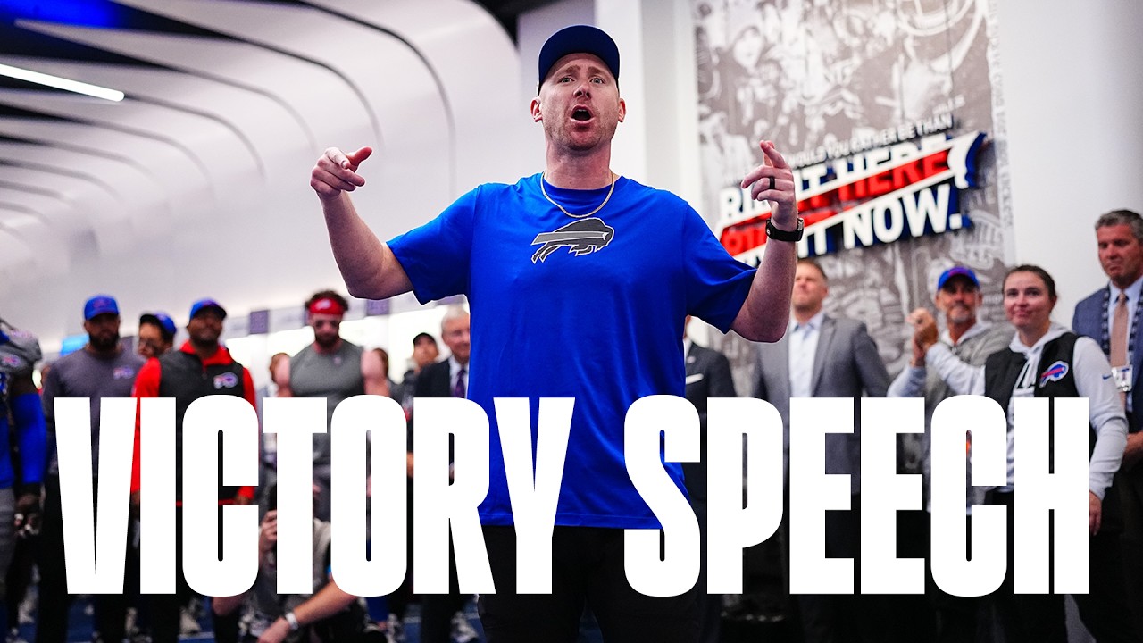Joe Brady's ELECTRIC Victory Speech After Defeating Los Angeles Chargers! | Buffalo Bills