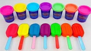 Come fare i Gelati di Pongo Play Doh con Super Pigiamini Uova SORPRESA Impara i Colori in Italiano