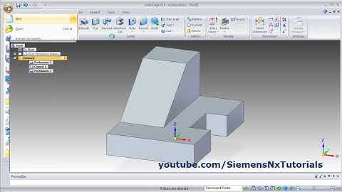 Solid Edge Practice Tutorials for Beginners - 3 | Solid Edge Part Modeling Exercises Tutorial