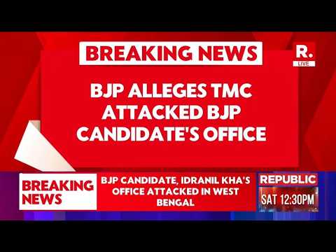 WB Polls 2026: BJP Candidate Idranil Kha’s Office Attacked | Tensions Spike in Bengal