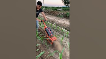 Small trenching machine #agricultural #mechanical