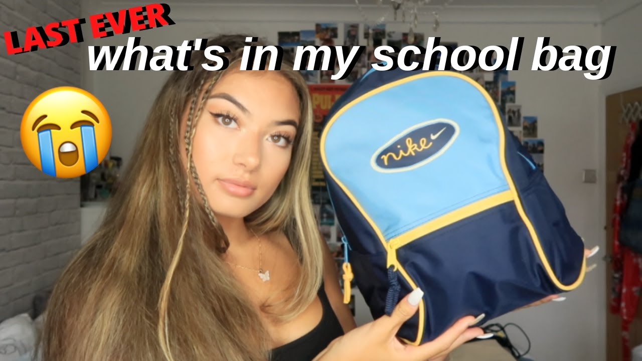 WHAT'S IN MY SCHOOL BAG 2020 YouTube