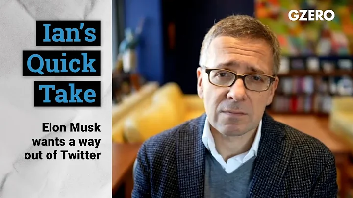 Elon Musk Wants A Way Out of Twitter | Quick Take ...