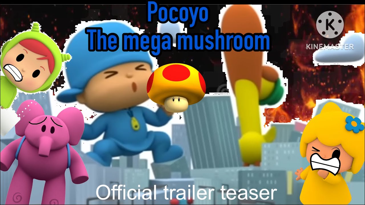Pocoyo | the mega mushroom | trailer teaser