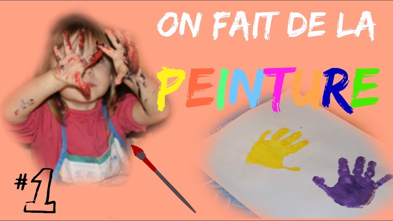 ACTIVITES AVEC BEBE #1] PEINTURE AUX DOIGTS 