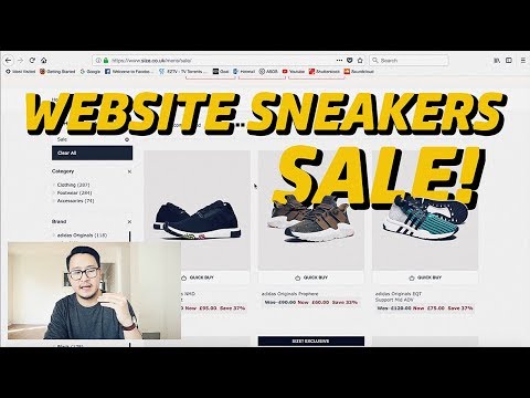 BISA BELI SNEAKERS DARI WEBSITE LUAR!??