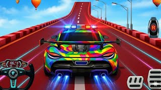 Mega Ramp  Monster Car Racing 3D - Extreme Car Stunt Racing Master  Android Gameplay   screenshot 3