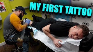 MY FIRST TIME GETTING A TATTOO *5 MILL SUBSCRIBER SPECIAL*