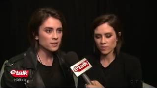 Tegan and Sara on the songs they're addicted right now | e-talk | May 2016