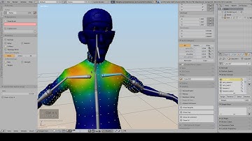 Weight Paint Tools for blender video guide