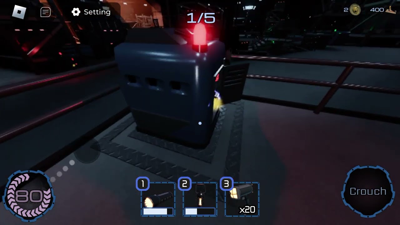 Beating “Searchlights” monster in pressure