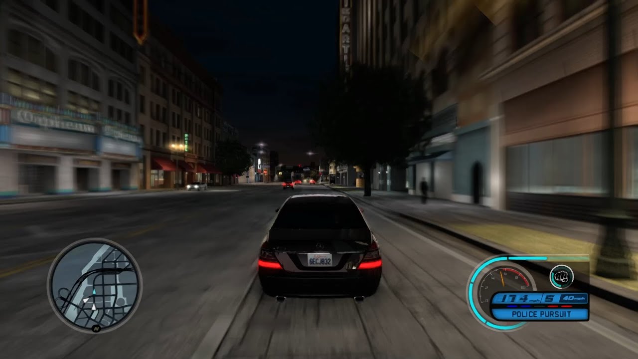 Midnight Club LA - Mercedes-Benz S600 Police Chase & Cruise (Xenia)