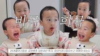 육아브이로그 I vlog I 25개월아기일상 I 육아는 멀리서보면 희극, 가까이서 보면 비극 I 곰보배추 내돈내산 I 간단다짐육장조림 I 유아식레시피 I