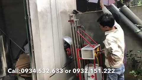 Máy cắt rãnh tường bán tự động (cắt dọc, cắt ngang)