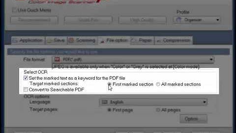 How to Use the ScanSnap Highlighter Feature to Create Searchable Keywords