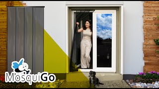 Fliegengitter _ Lamellenvorhang für alle Türen _ Montagevideo