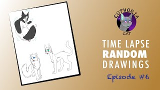 How to Draw Cute Cartoon Cat Siblings | RANDOM | Episode 6