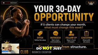 Make More Money: Master Premium Offers & Structured Execution!