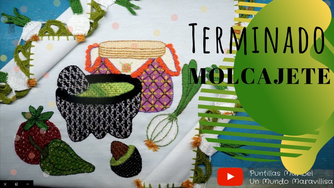 [TERMINADO] MOLCAJETE | Un Mundo Maravillisa