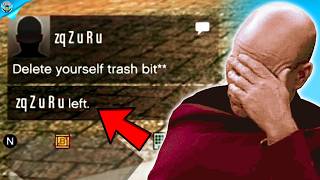 Making salty cheaters RAGE QUIT on GTA Online!
