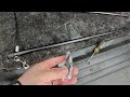 How to replace Freelander 1 Rear door faulty Hydraulic ram/ strut with a new one.