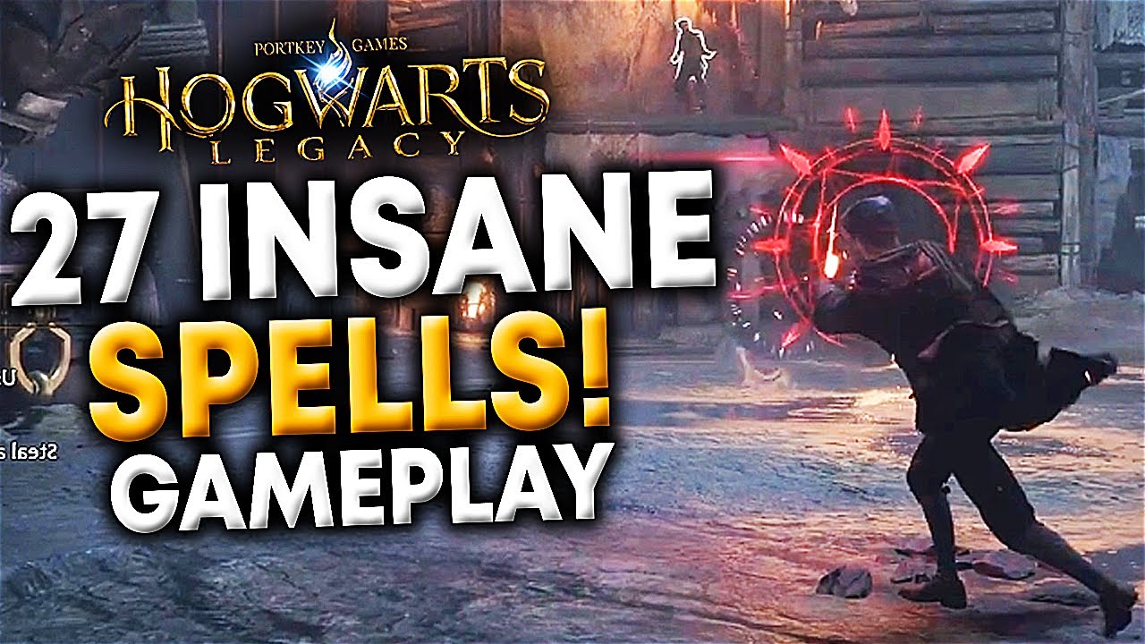 Hogwarts Legacy ALL 27 CONFIRMED SPELLS & GAMEPLAY Hogwarts Legacy