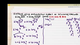 MATH: FORM3: FURTHER LOGARITHM: LESSON 3