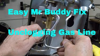 Clogged 'Mr. Buddy' Heater: Failure to Fire !!!