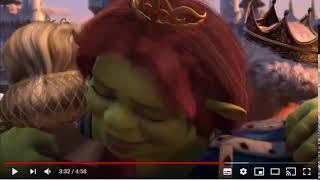 Fiona (Ogre) Hug Queen Lillian And King Harold (Human)