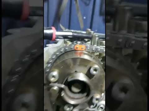 1ZR-FE Toyota corolla 2015 Timing chain setting #short #vvti#toyota#DIY