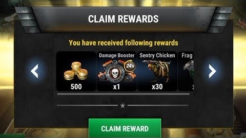 Dead Trigger 2 | Redeeeming voucher 500 gold
