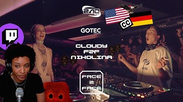 REACT: CLOUDY F2F NIKOLINA // FACE 2 FACE // GOTEC KARLSRUHE | [EN SUB] [DE SUB]