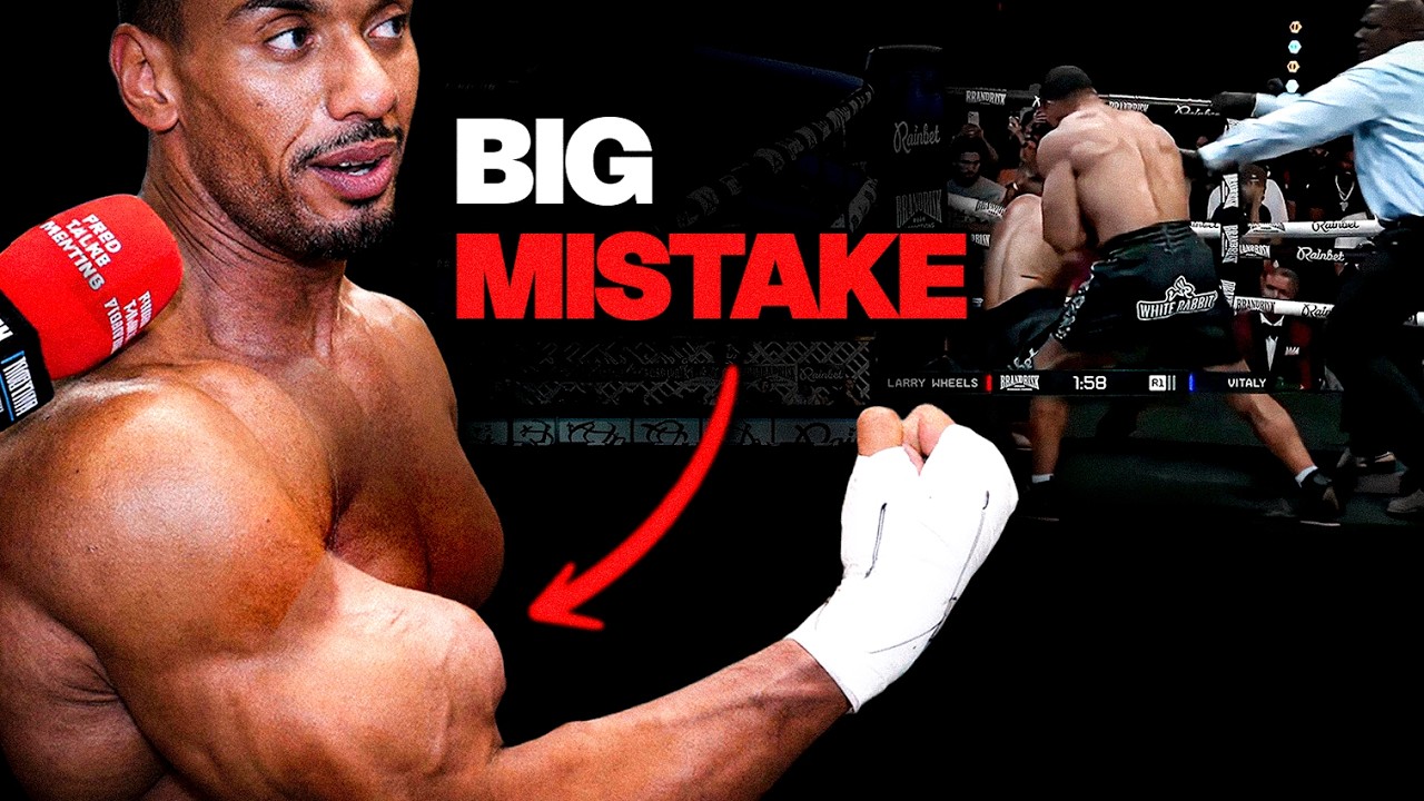 Larry Wheel's Bicep Exploded Fighting Vitaly...