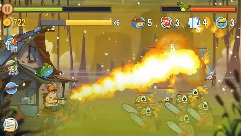 Swamp Attack Episode 5 Level 11 Swamp Under Siege game play